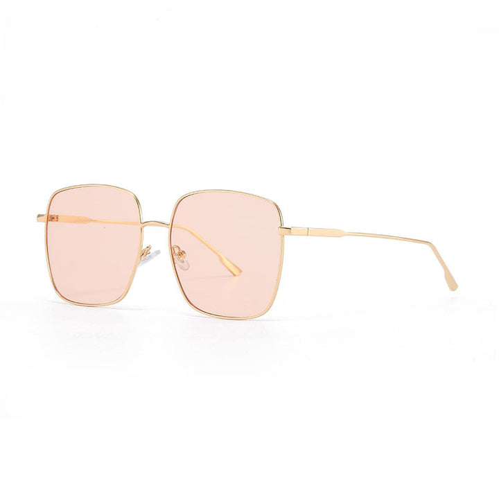 Women's sunglasses with modern square stainless steel frame and polarized lenses Kalsten