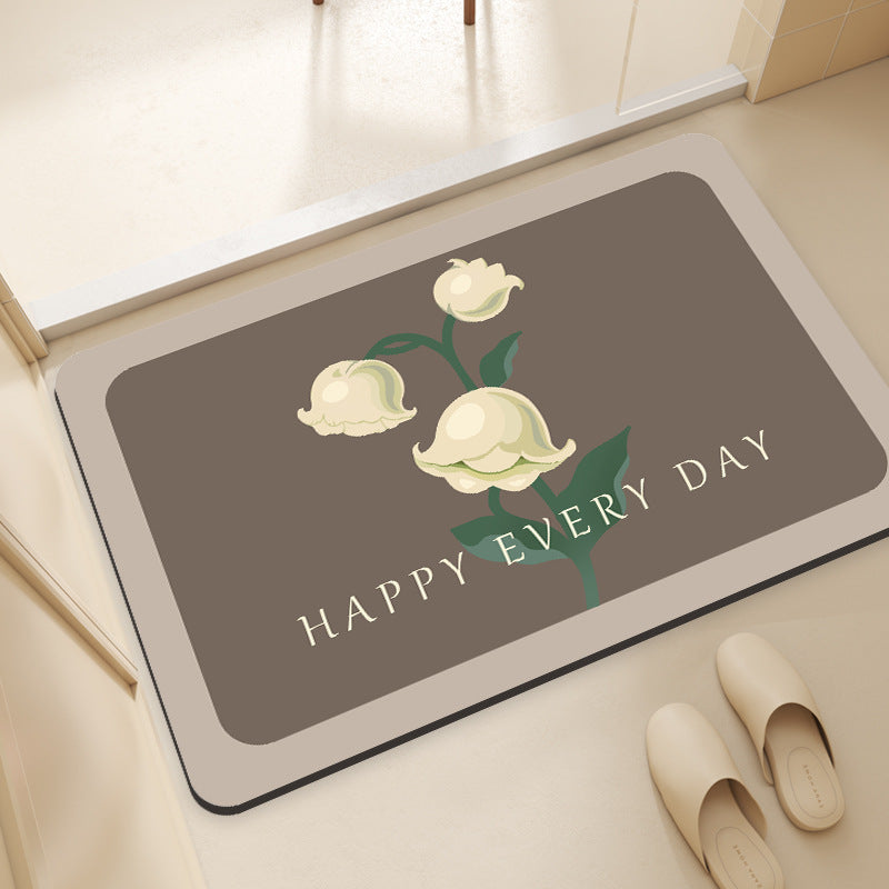 Floral-Designed Comfort Mat Kalsten