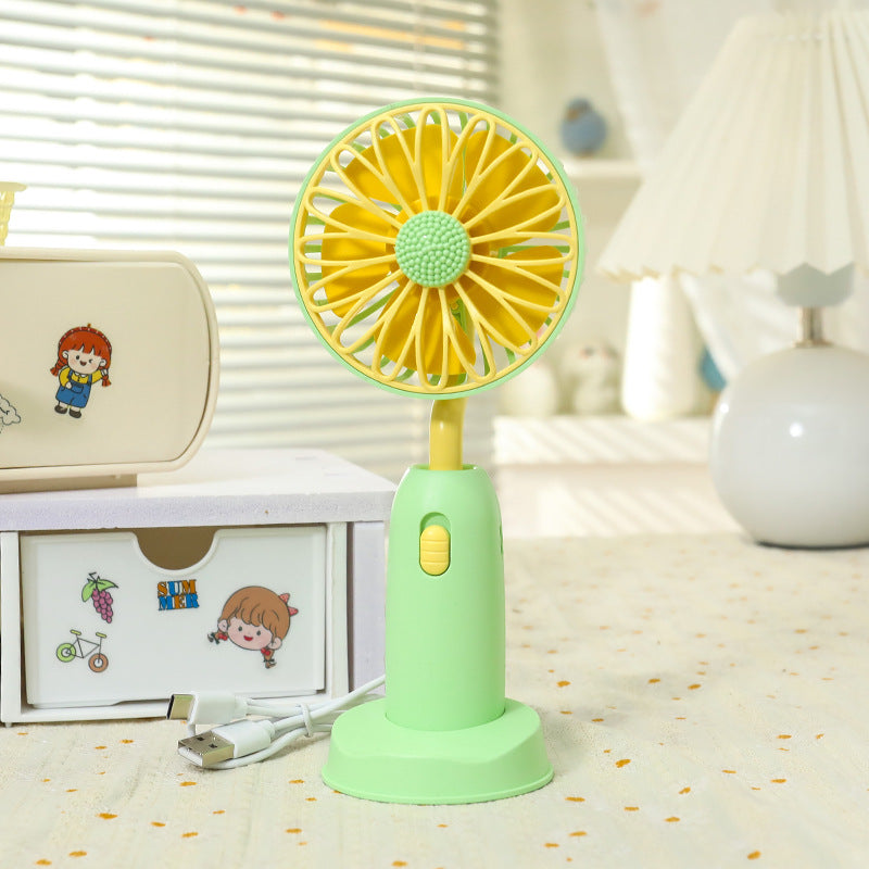 Women's portable table fan in playful flower design Kalsten