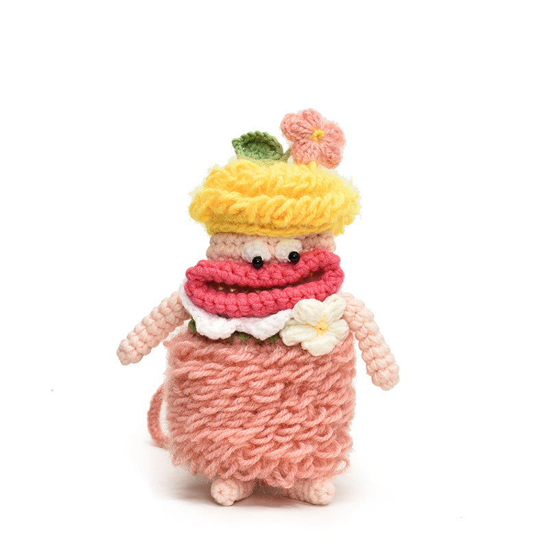 Cute Crochet Character Doll