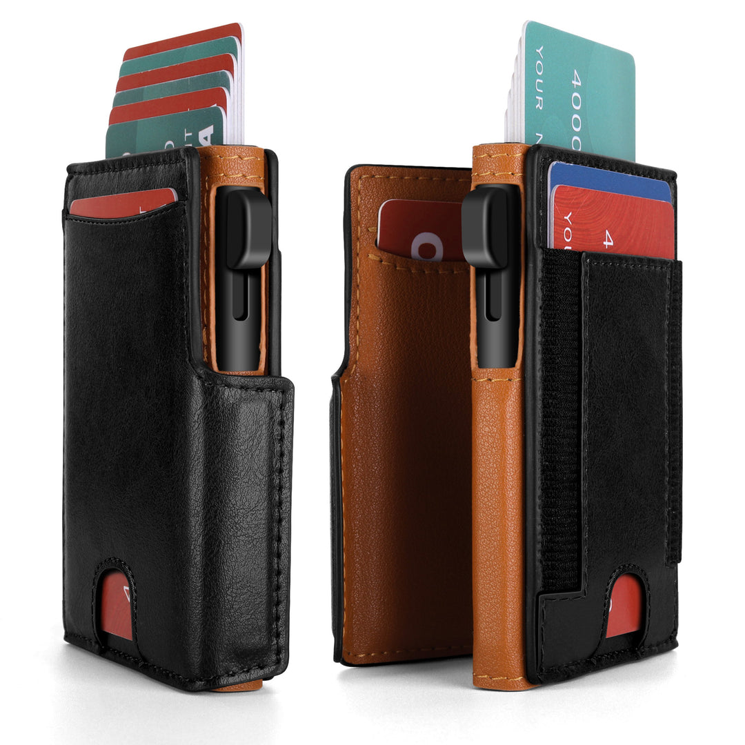 Dual-Layer Leather Cardholder Kalsten