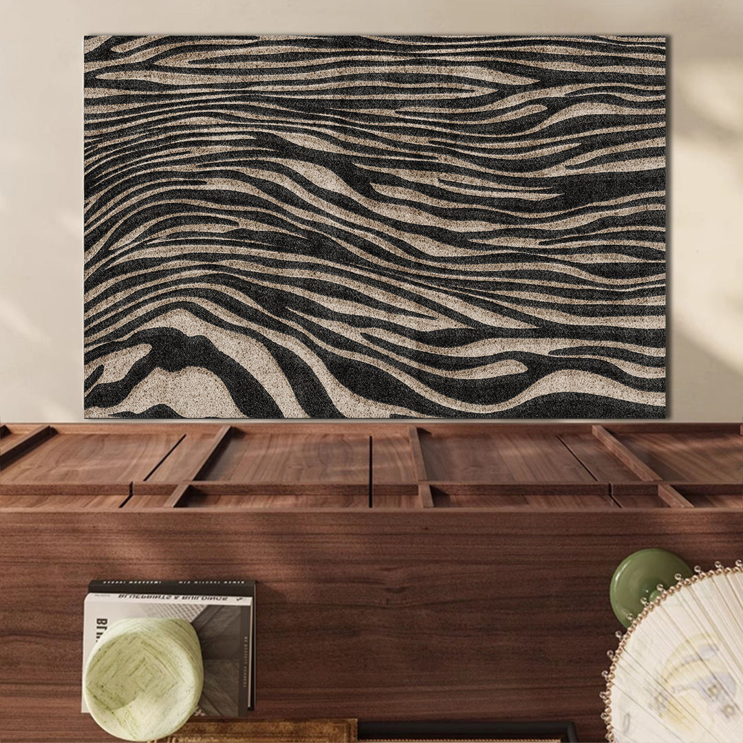 Abstract Landscape Area Rug