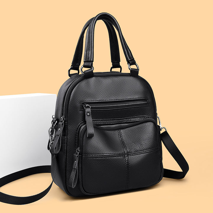 Multi-Functional Leather Handbag Kalsten