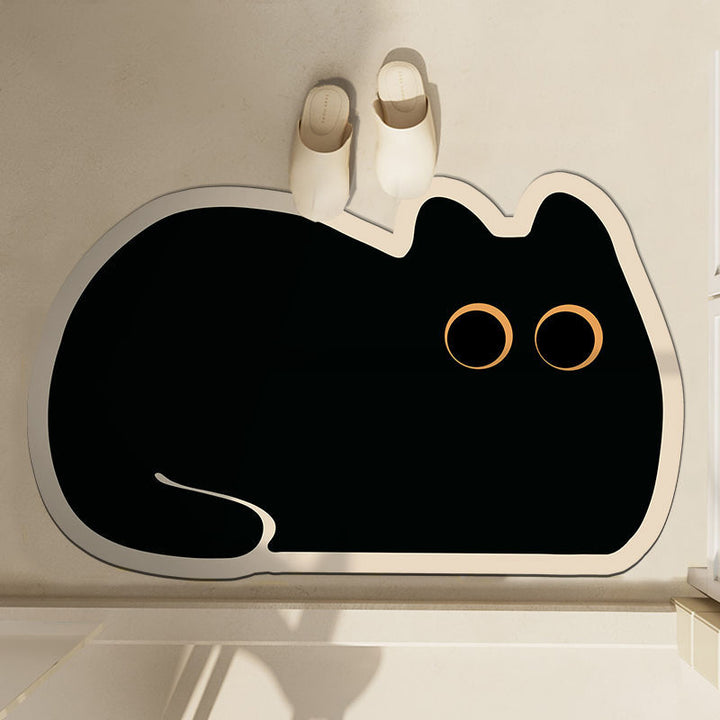 Cute Penguin-Themed Bath Mat Kalsten