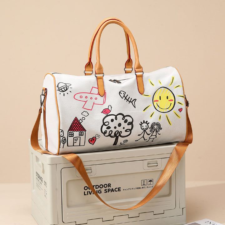 Artistic Canvas Travel Duffel Bag Kalsten