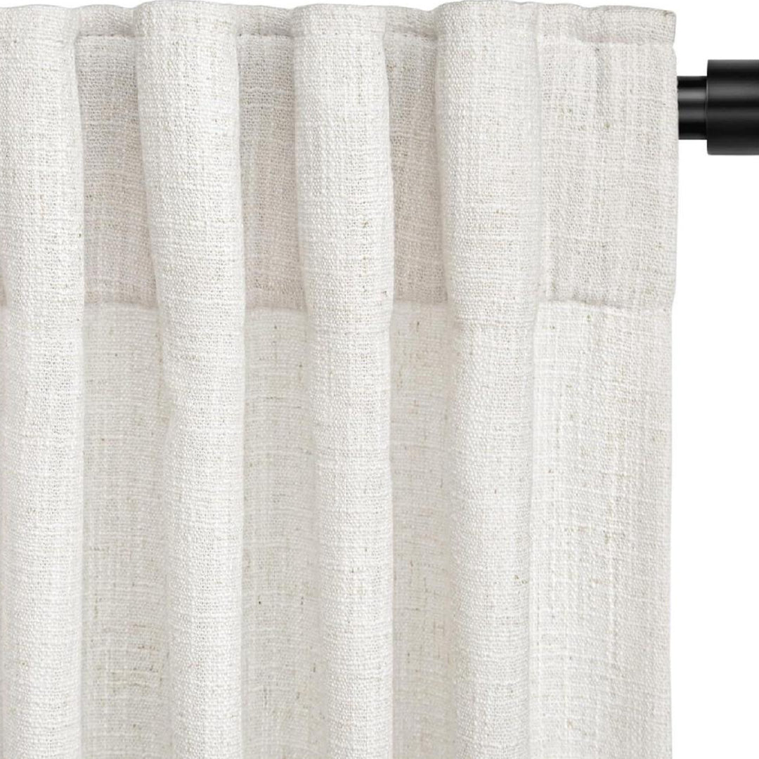 Sheer Linen Window Curtains Kalsten