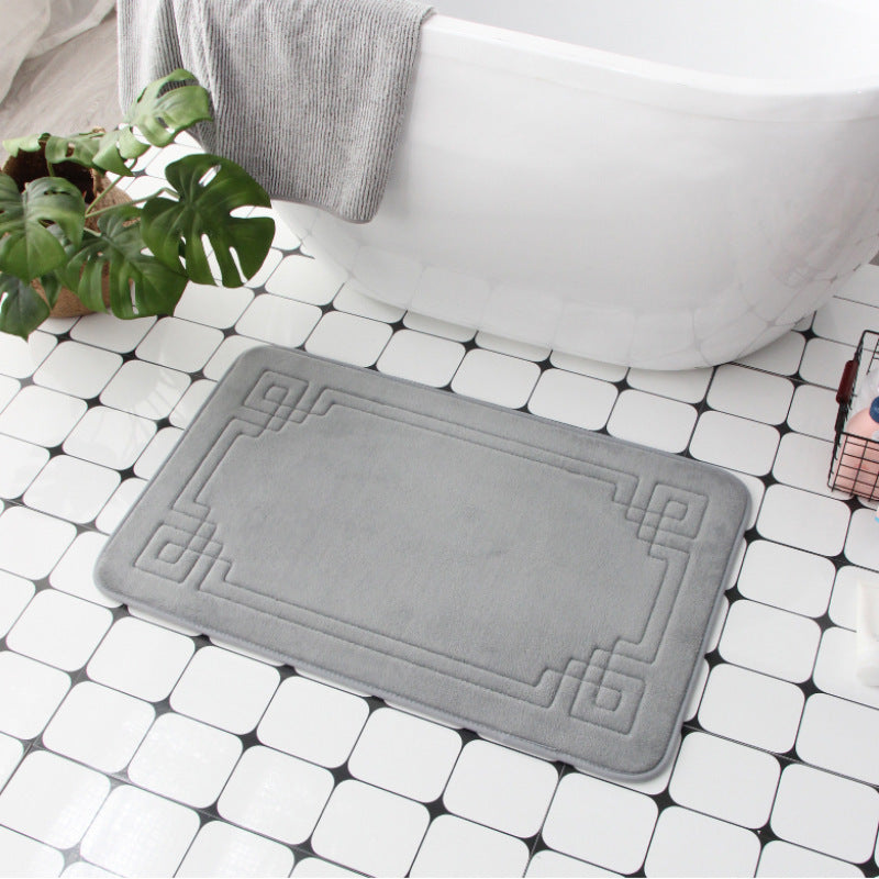 Plush Bath Mat Kalsten