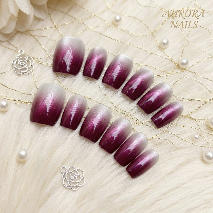 Ombre Glam Press-On Nail Set