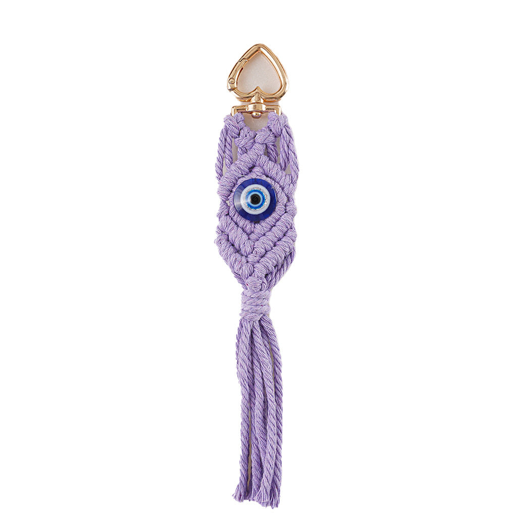 Decorative Macrame Keychain Holder Kalsten