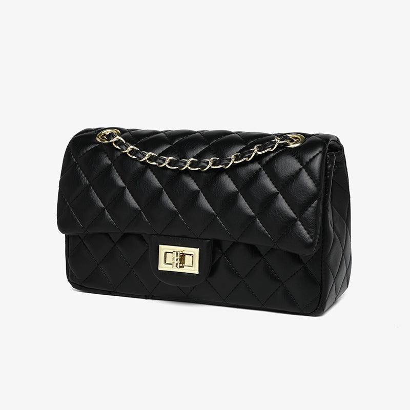 Elegant Quilted Chain Shoulder Handbag