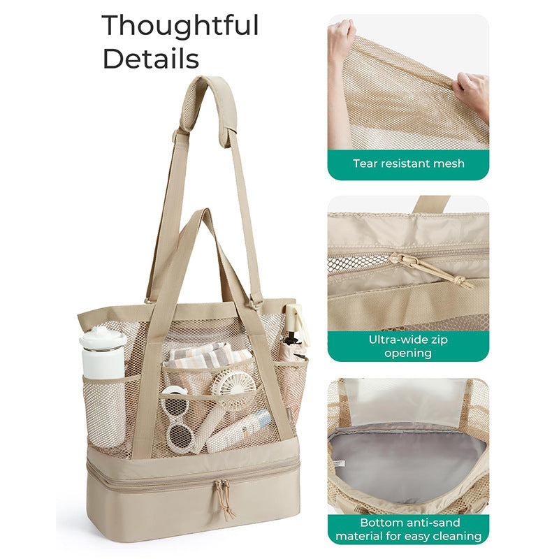 Cooler bag with insulated inner compartment Kalsten