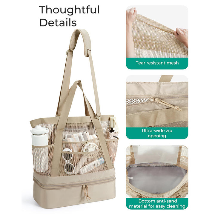 Cooler bag with insulated inner compartment Kalsten