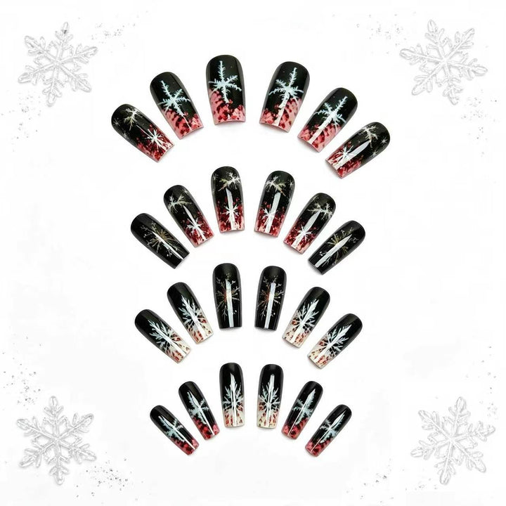 Winter-Themed Long-Lasting Nail Art Kalsten