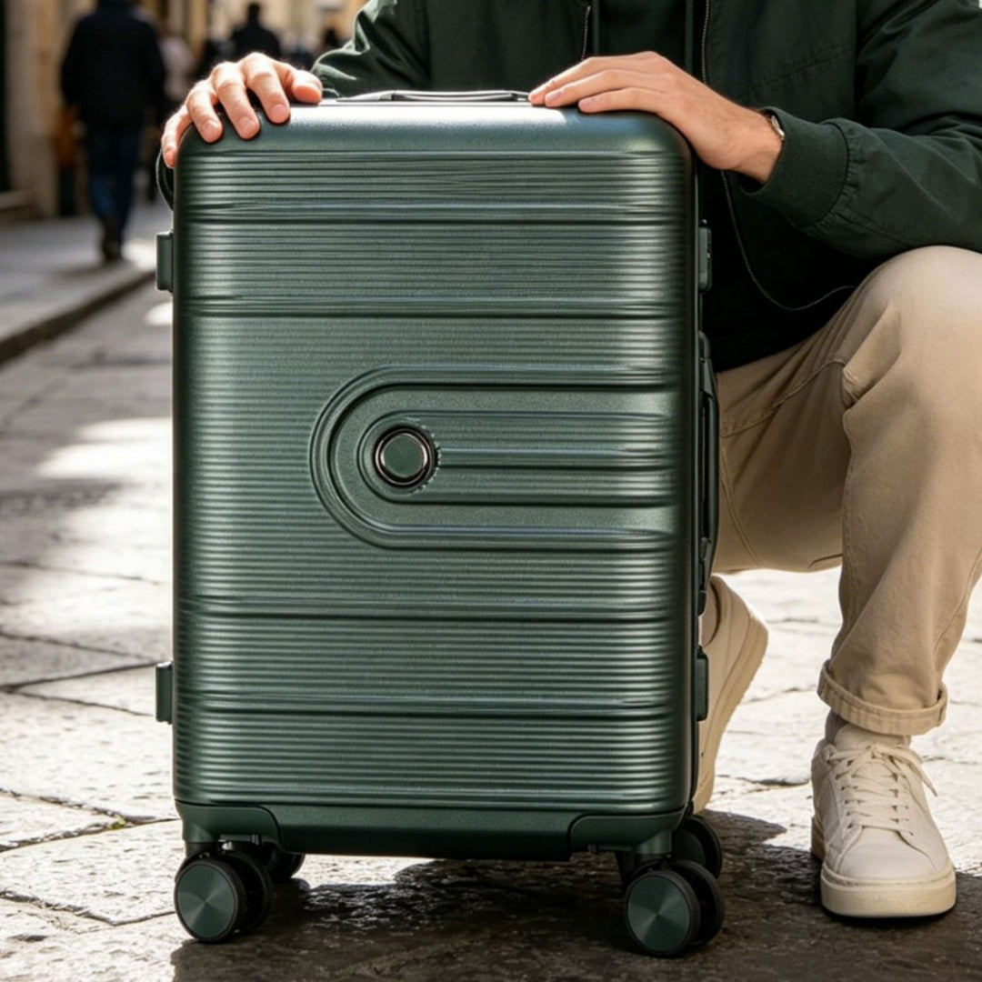 Unisex Compact Hard Shell Travel Trolley Kalsten