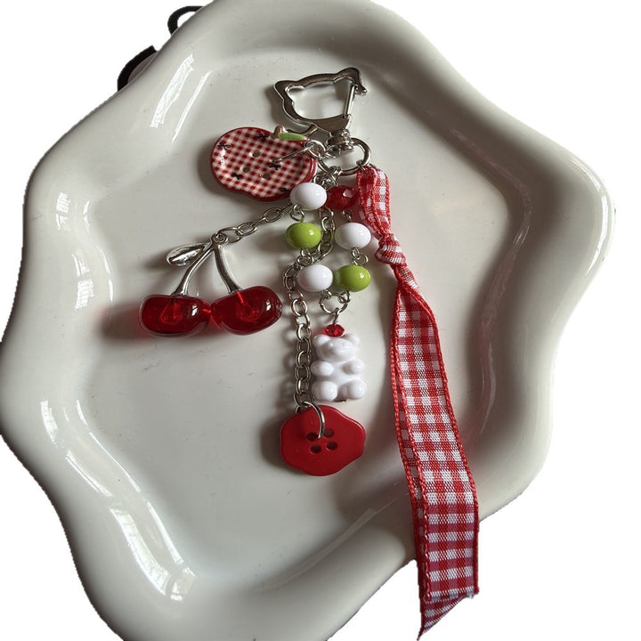 Creative Fruit-Themed Charm Keychain Kalsten