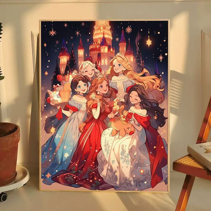 Enchanted Storybook Princess Wall Art Kalsten