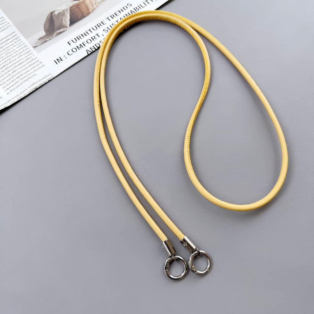 Premium Double-Ring Leather Lanyard Kalsten