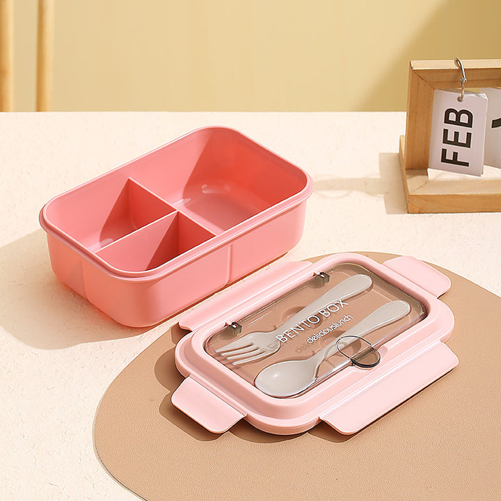Airtight Bento Lunch Box with Removable Divider
