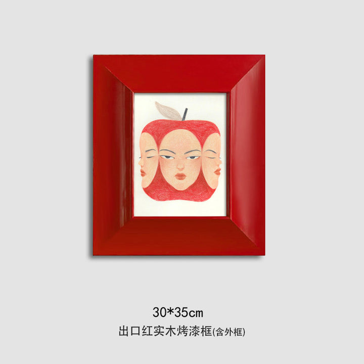 Artistic Framed Illustration