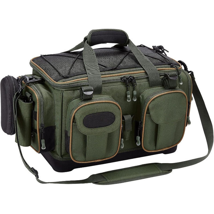 Multi-Compartment Fishing Gear Organizer Bag Kalsten