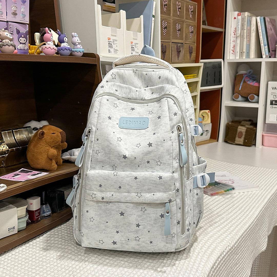 Stylish Star-Patterned Backpack Kalsten 1791205059
