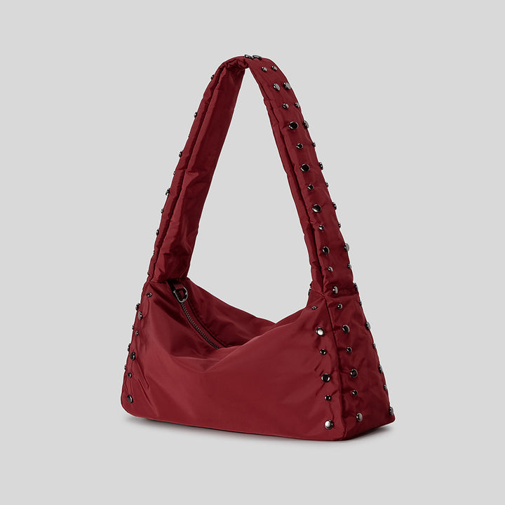 Studded Hobo Bag