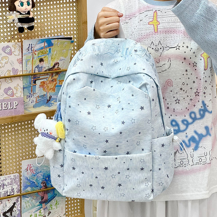 Stylish Star-Embellished Backpack Kalsten 1791205779
