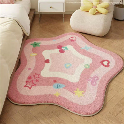 Star-Shaped Soft Area Rug Kalsten