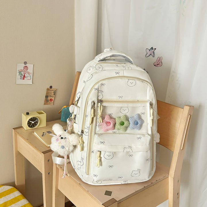 Cute Cartoon-Printed Backpack Kalsten