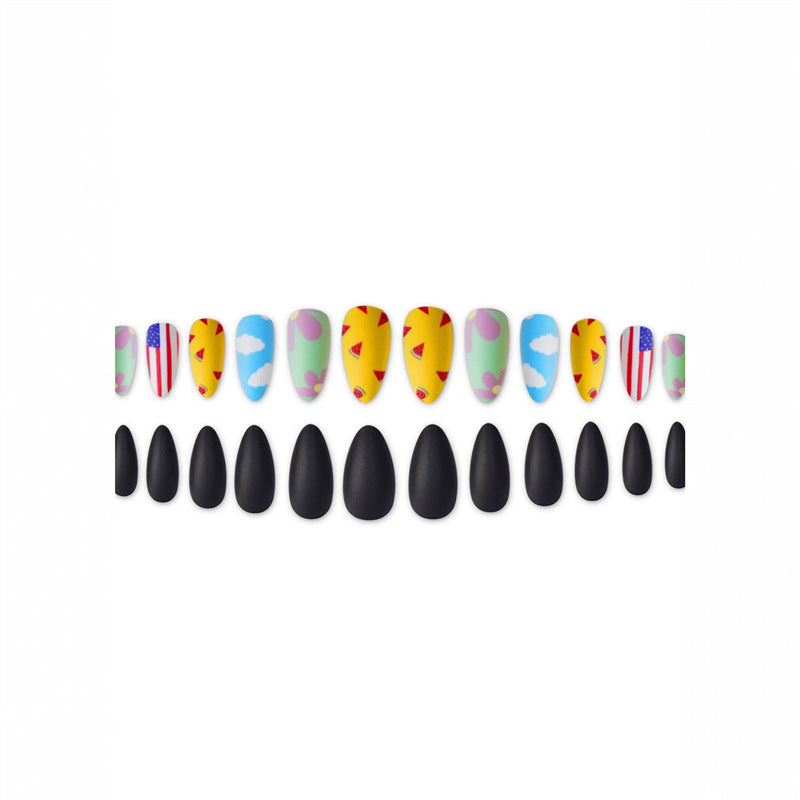 Creative Thematic Press-On Nail Set Kalsten