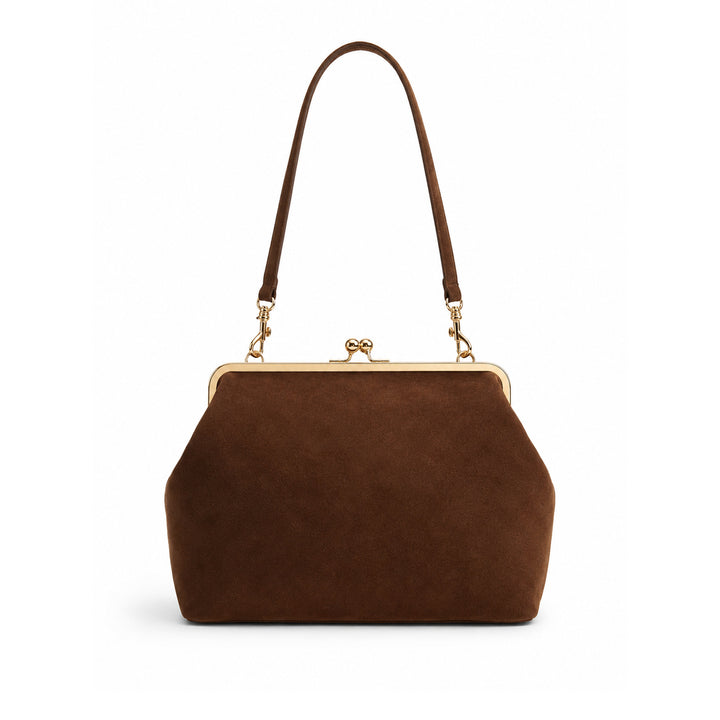 Elegant Suede Handbag