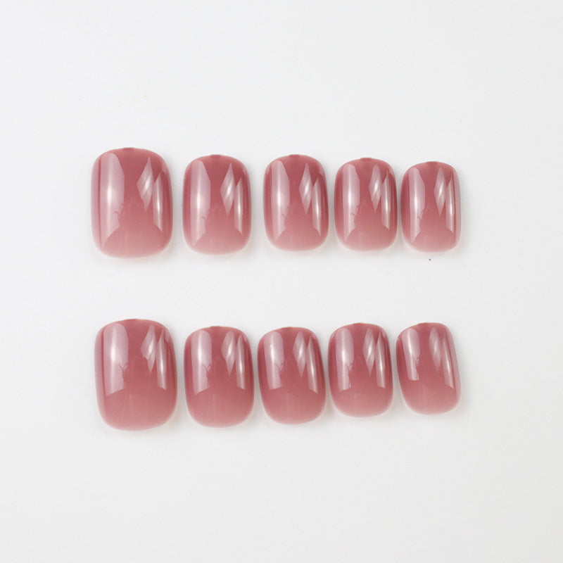 Minimalist Glossy Press-On Nail Set Kalsten