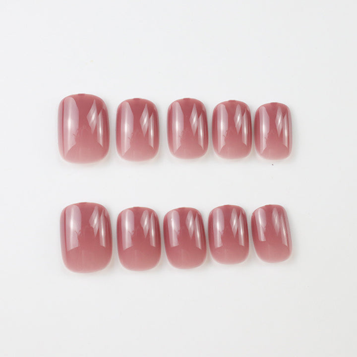 Minimalist Glossy Press-On Nail Set Kalsten