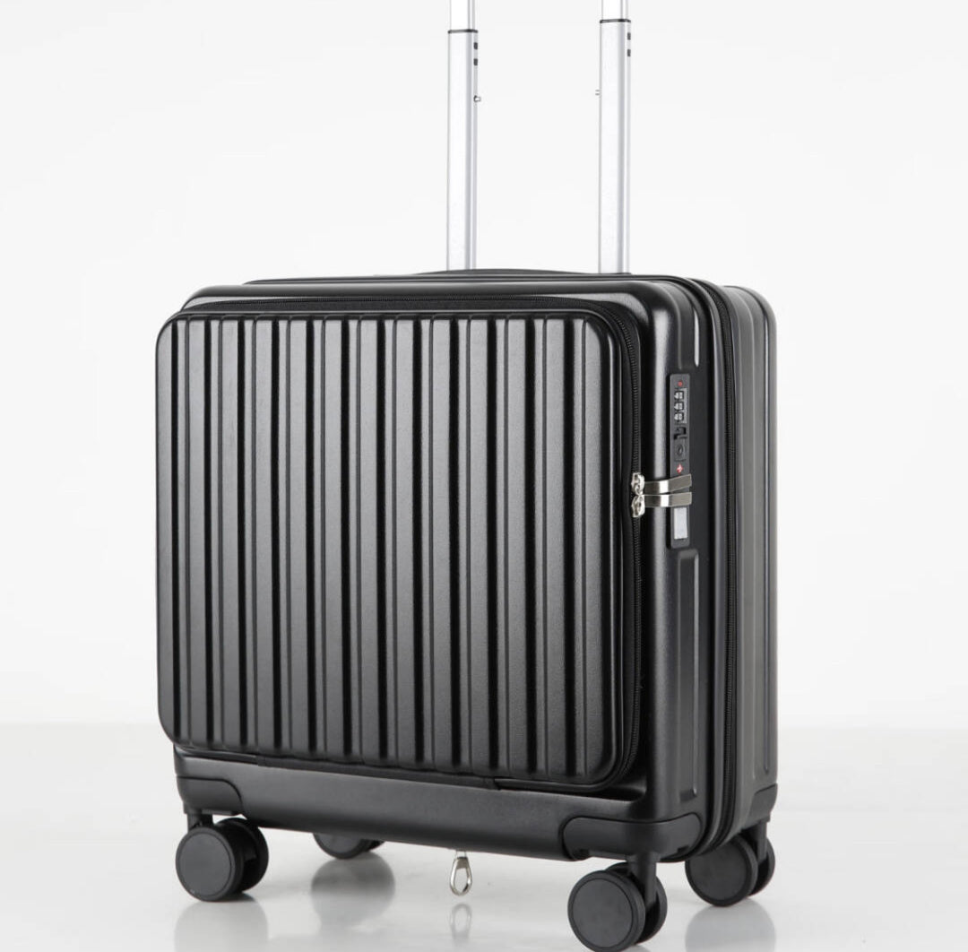 Women's Stylish Hard-Shell Compact Travel Suitcase Kalsten