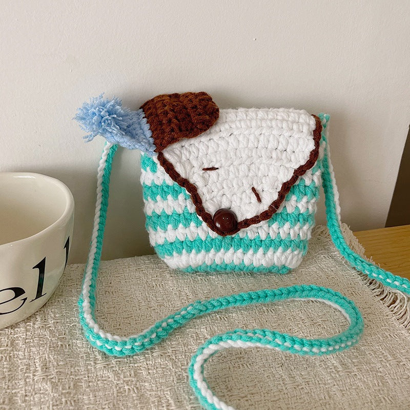 Funky Crochet Mini Handbag