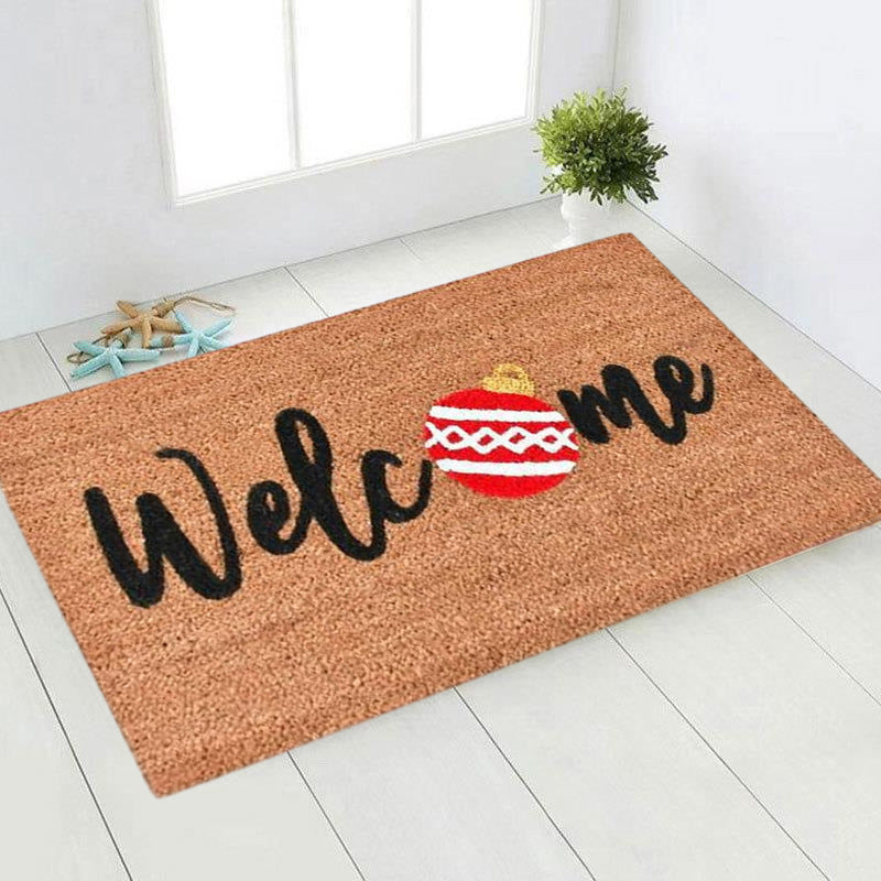 Holiday-Themed Welcome Mat Kalsten