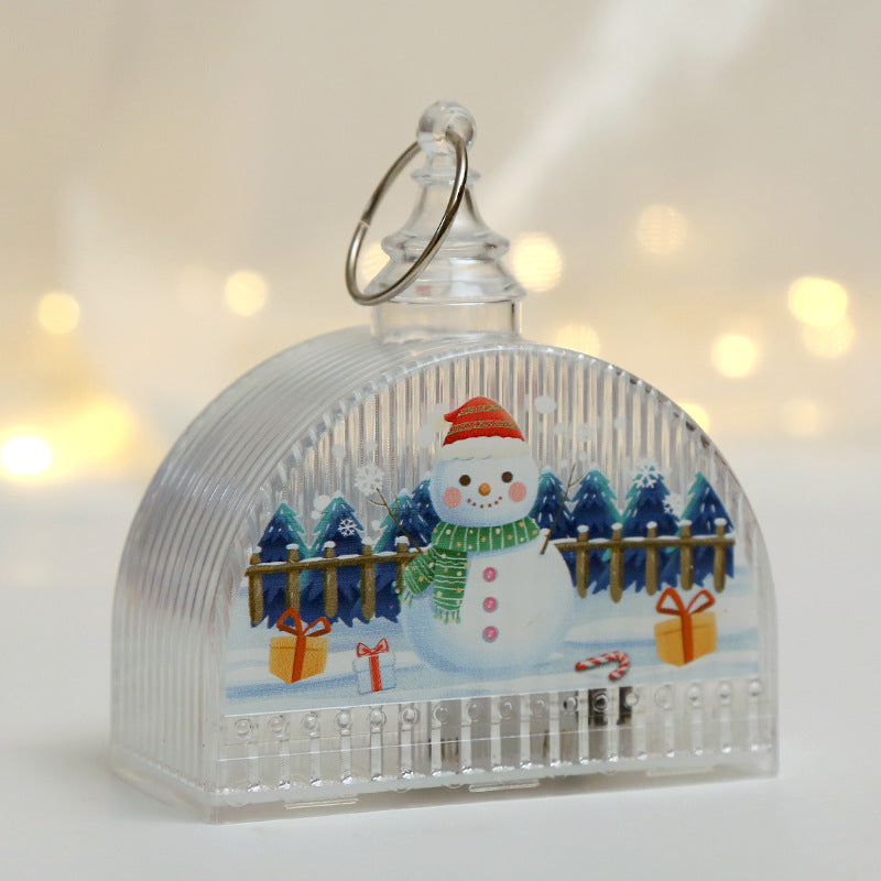 Scent dispenser with winter motif