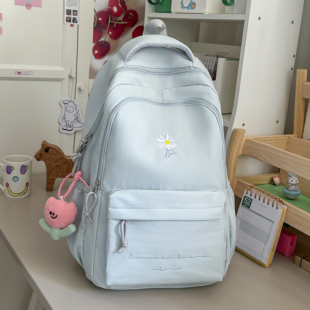 Stylish Floral Embroidered Backpack Kalsten