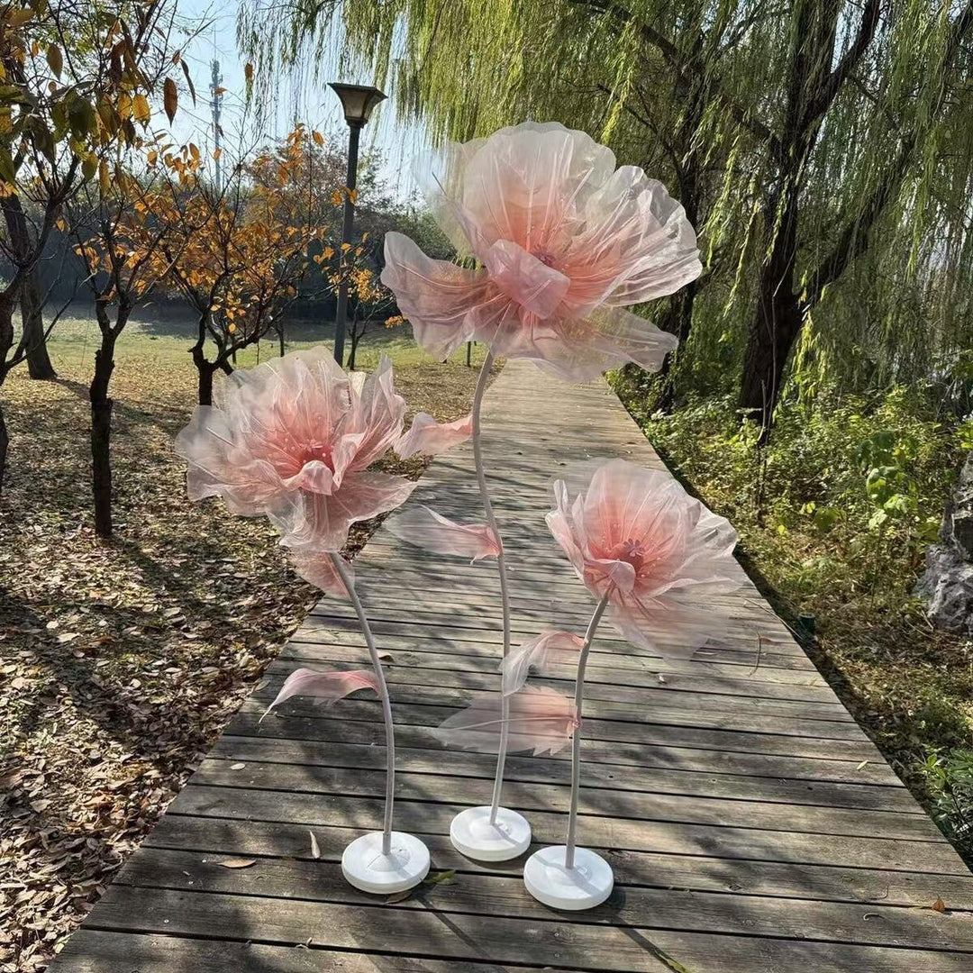Artistic Floral Sculpture
