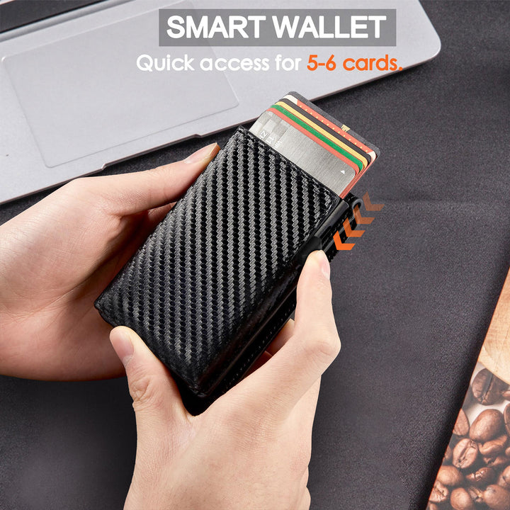 Carbon Fiber RFID-Blocking Cardholder Kalsten