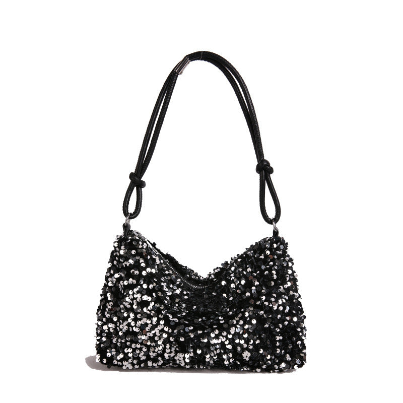 Glamorous Sequin Embellished Shoulder Bag Kalsten