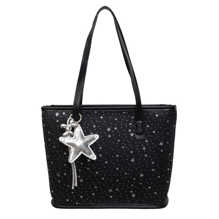 Trendy Star-Print Tote Bag Kalsten