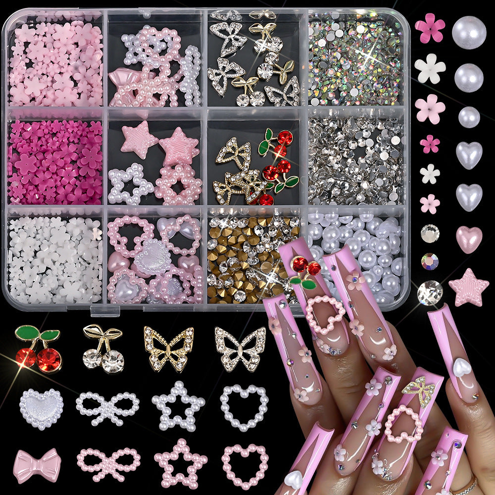 Decorative Nail Art Accessory Kit