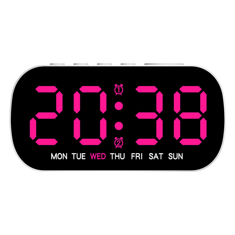 Digital alarm clock with LED display and temperature display Kalsten