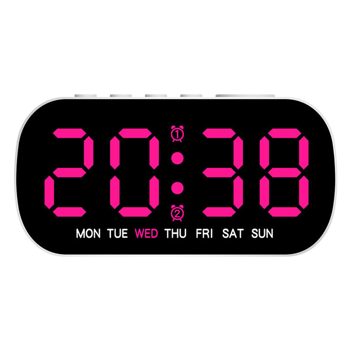 Digital alarm clock with LED display and temperature display Kalsten