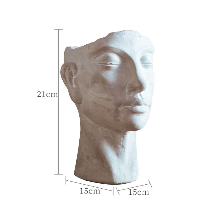 Decorative Sculpture Head Kalsten