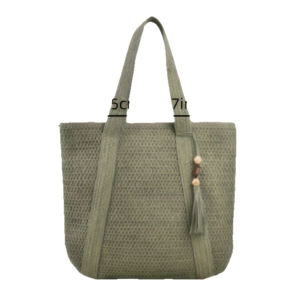 Spacious beach bag with unique woven design Kalsten