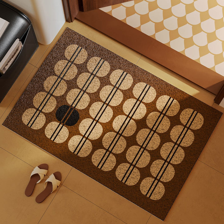 Geometric Pattern Entrance Mat