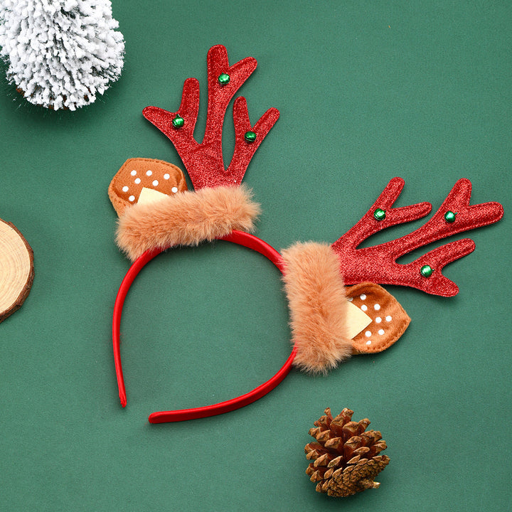 Festive Reindeer Antler Headband Kalsten