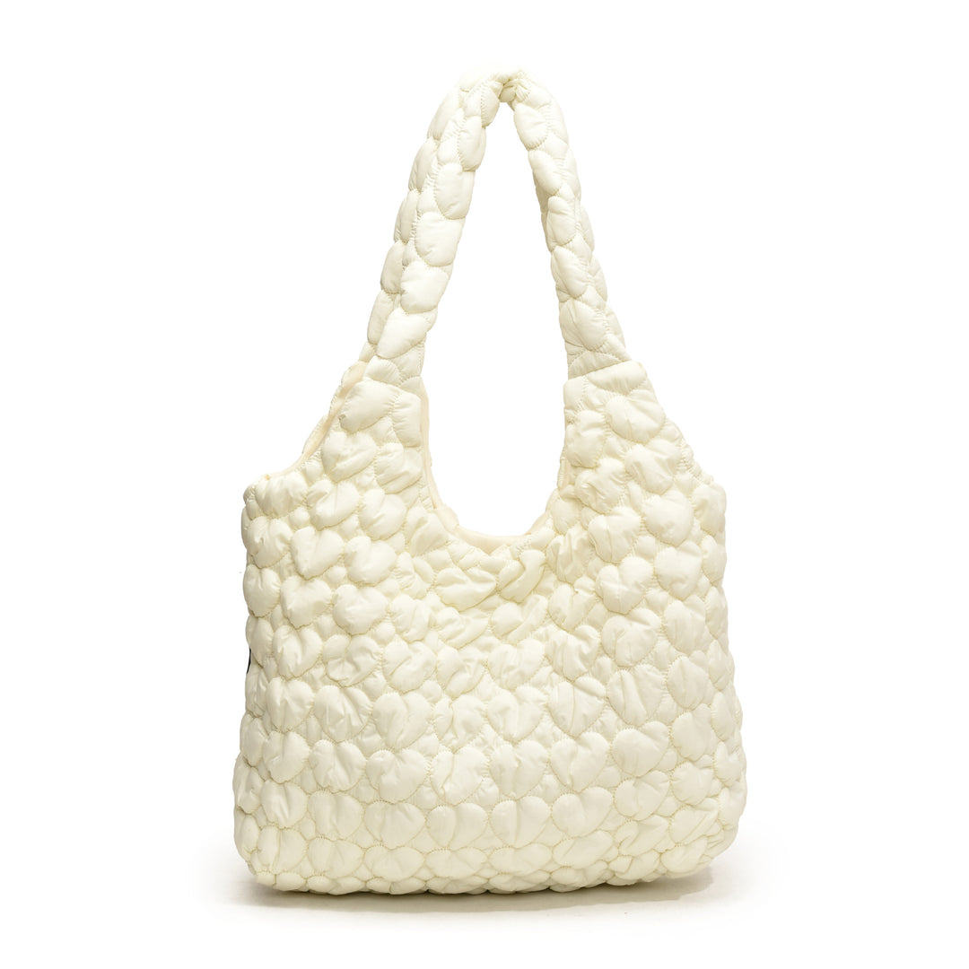 Quilted Soft Fabric Shoulder Bag